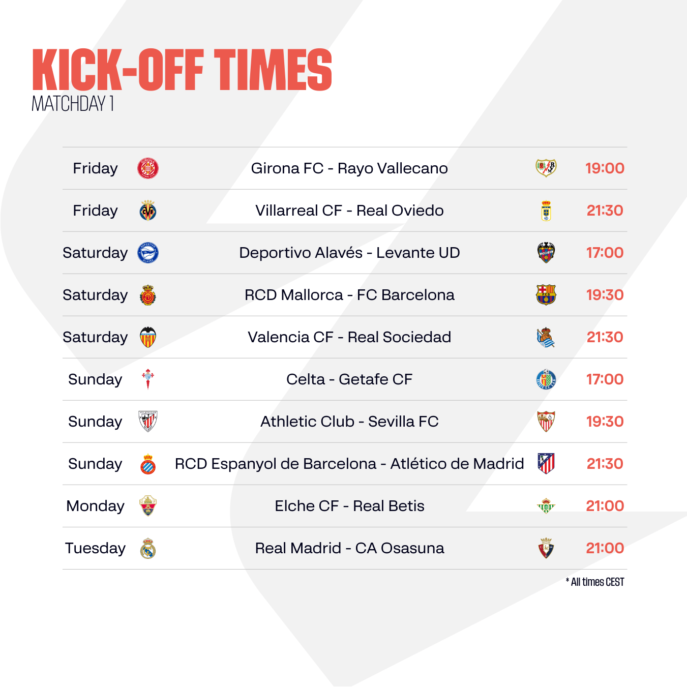 球队十分珍, 这场为期五